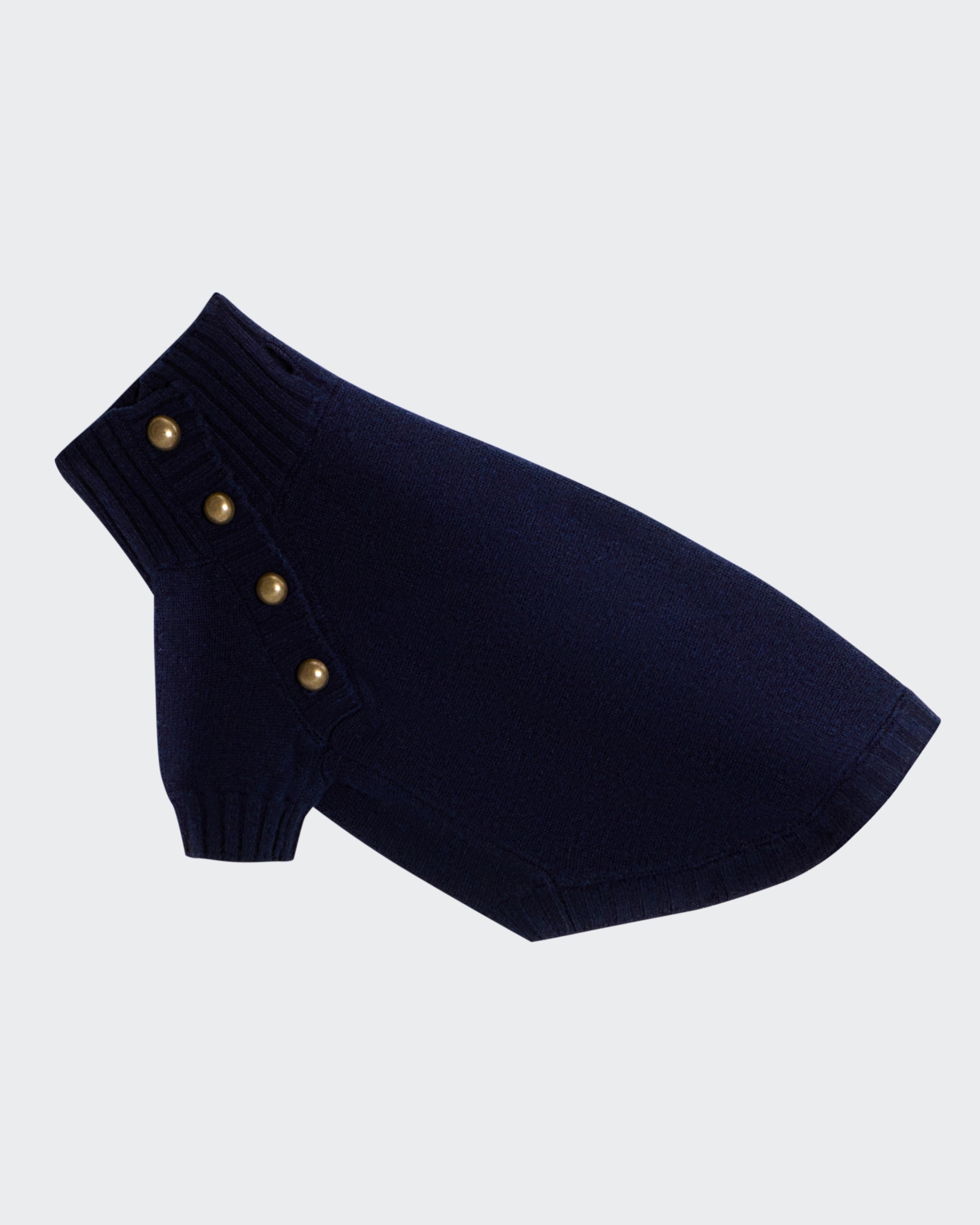 The Lutetia | Merino Wool Dog Sweater | Navy Blue