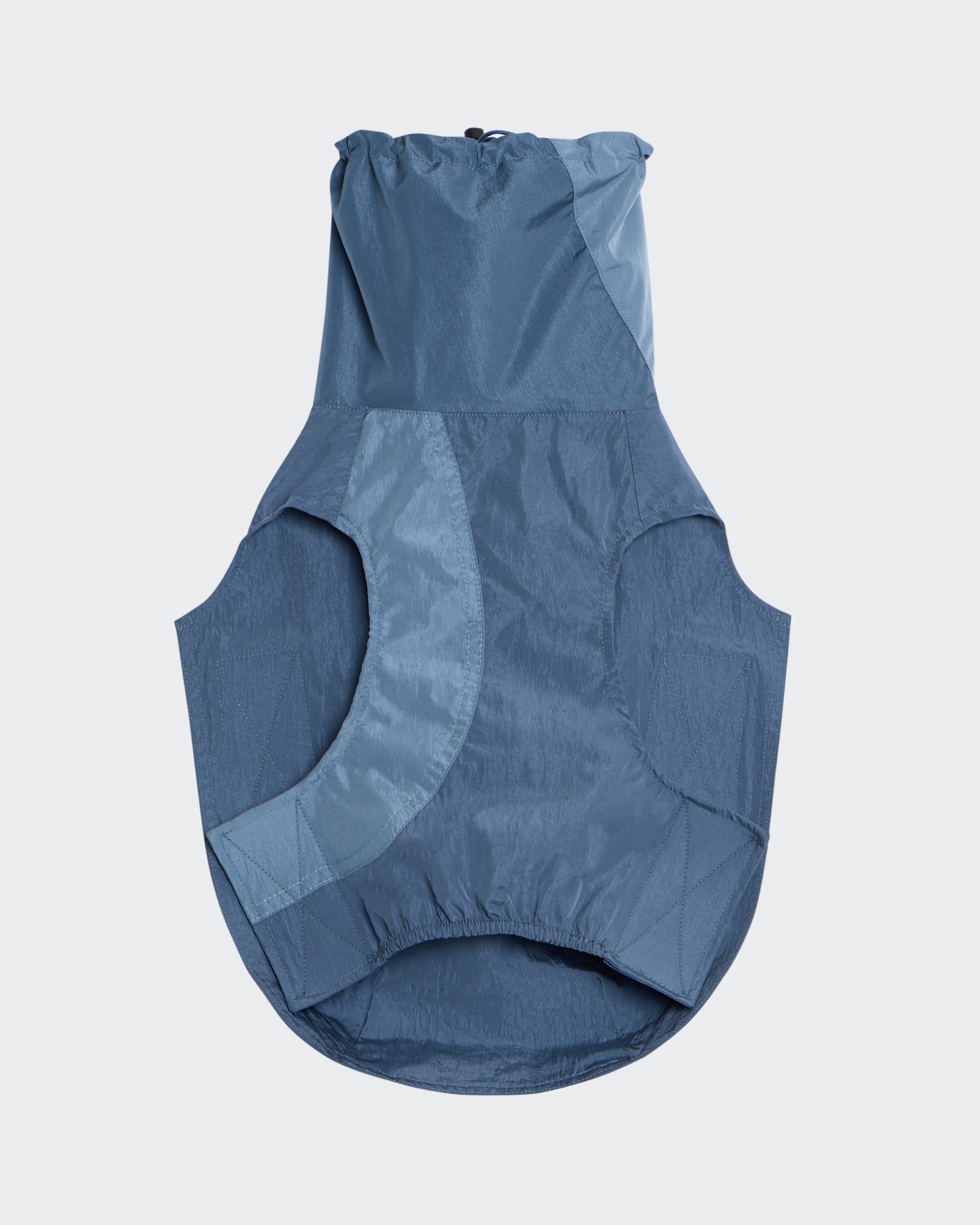 The Ventus | Reflective Waterproof Dog Raincoat | Slate Blue