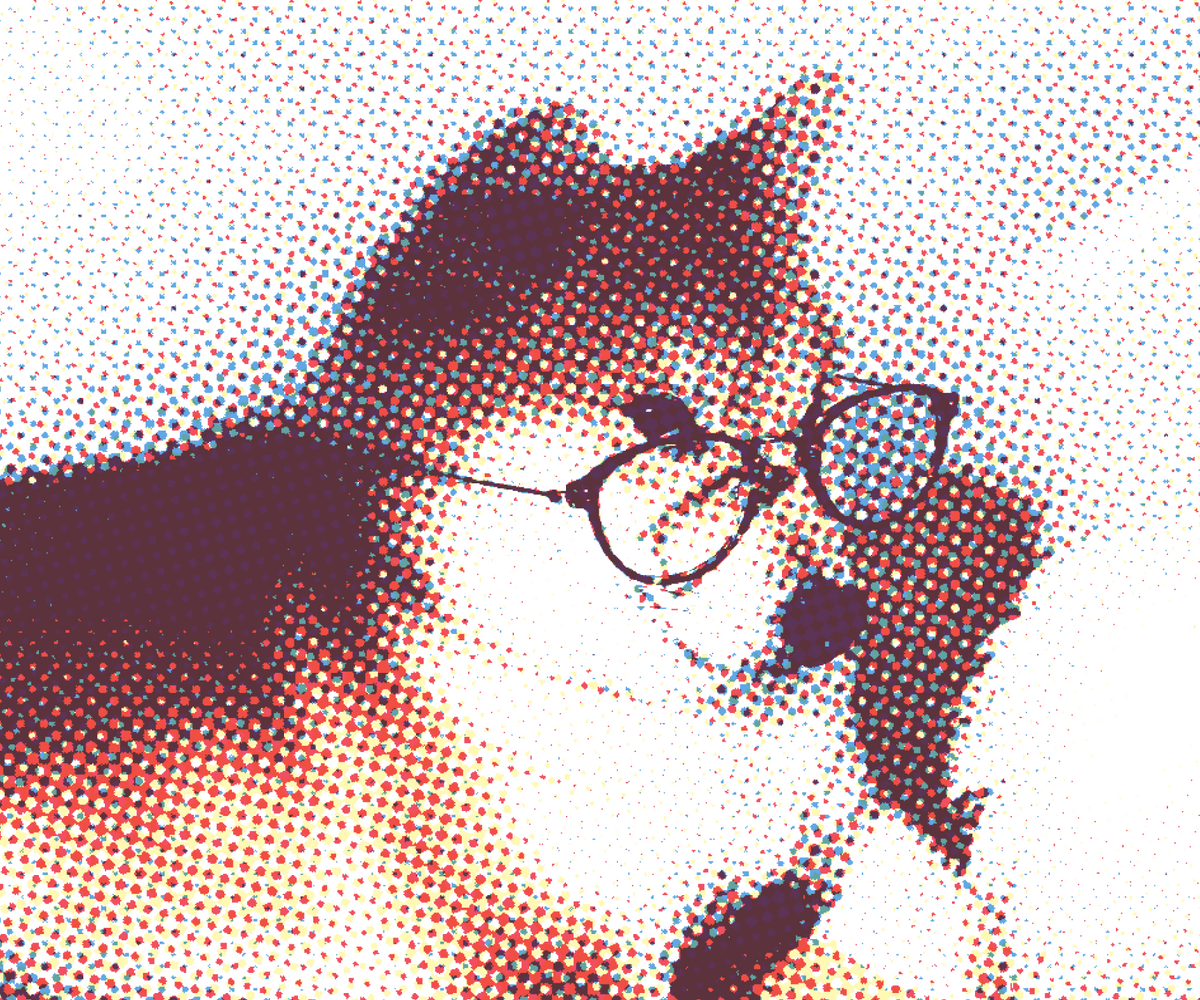 Mece, the dog behind Cave Canem